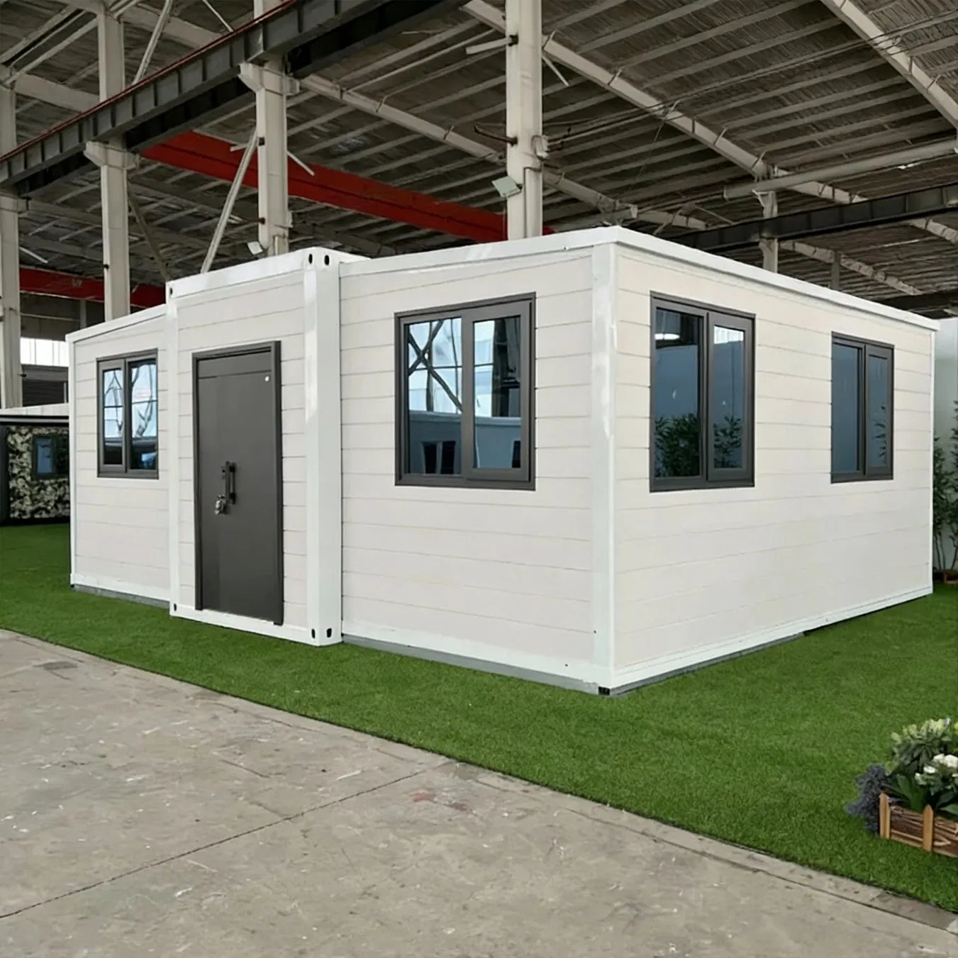 Easy Install Waterproof Quick Setup Prefab Modular Container House Movable Folding House Homes China Supplier Folding Container House for Sale