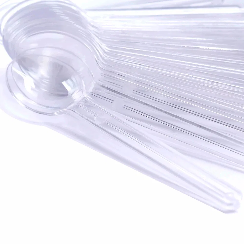 Eco-Friendly Disposable Plastic Milk Tea Spoons