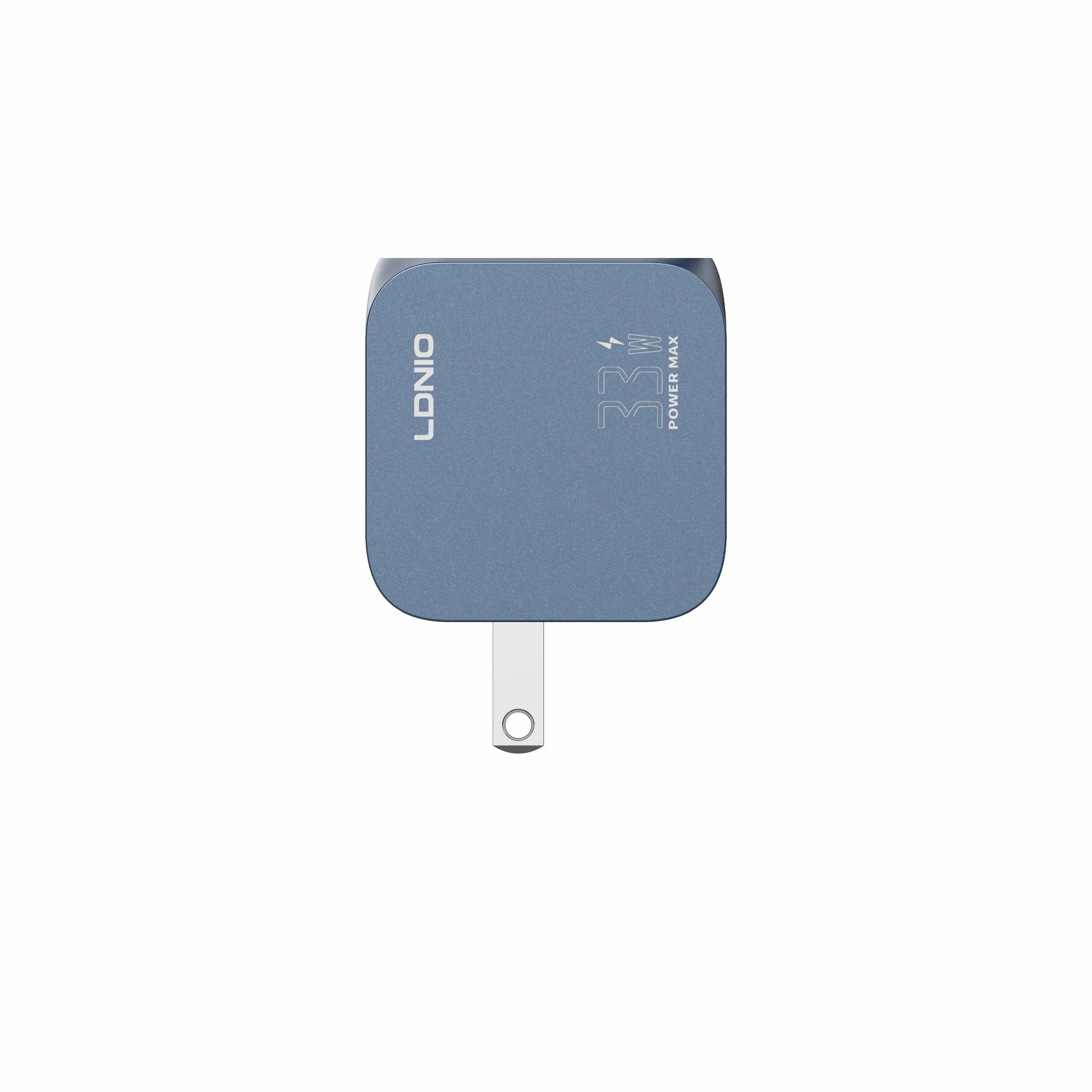 Ldnio Q5 GaN Mobile Charger Portable Mobile Charger QC 3.0 Fast Charger for iPhone 17 16 Xiaomi Samsung LG Motorola Fast Charging