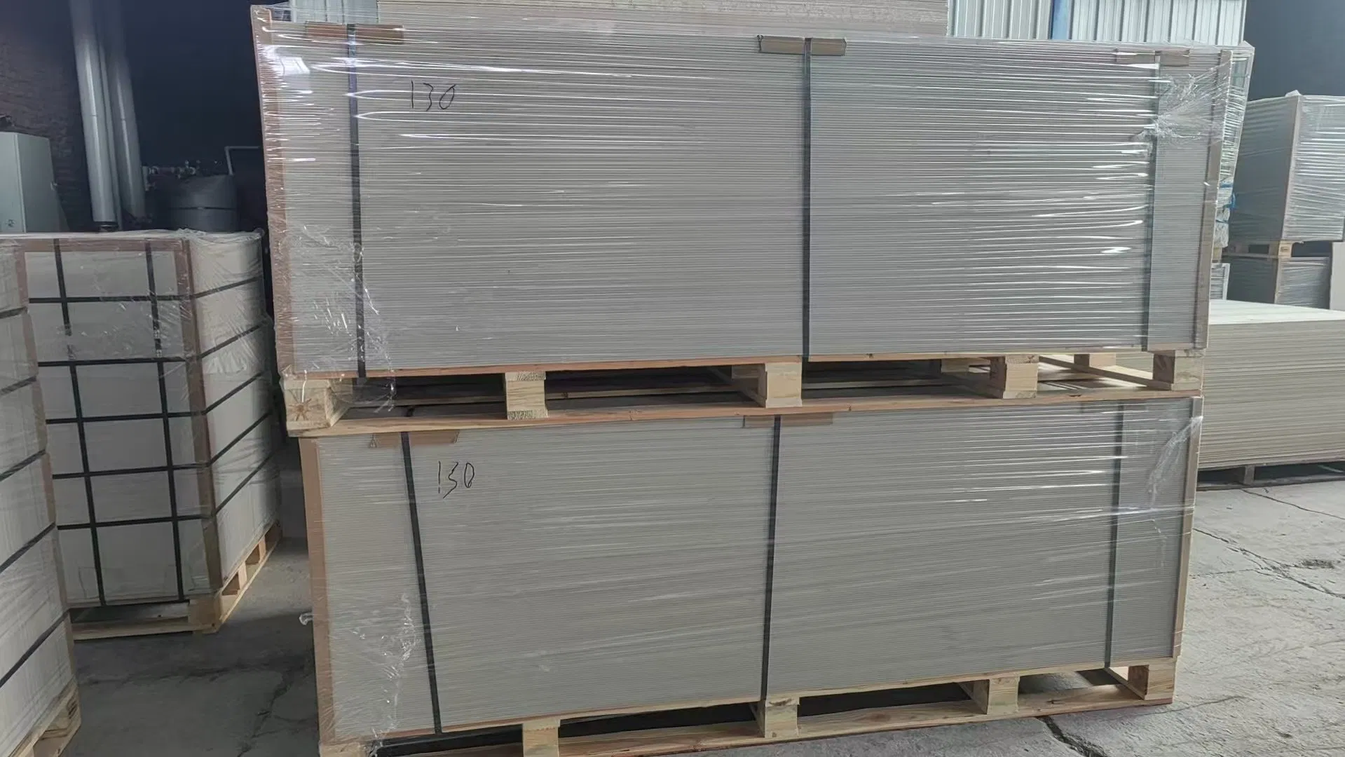 Trusus Ce and ISO Approval Fire Resistant Fiber Cement Decorative Wall Board