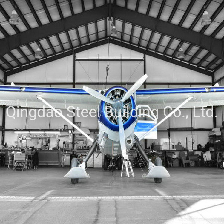 Good Quality Light Steel Structure Airplane Shed Building Steel Structure Airplane Hangar