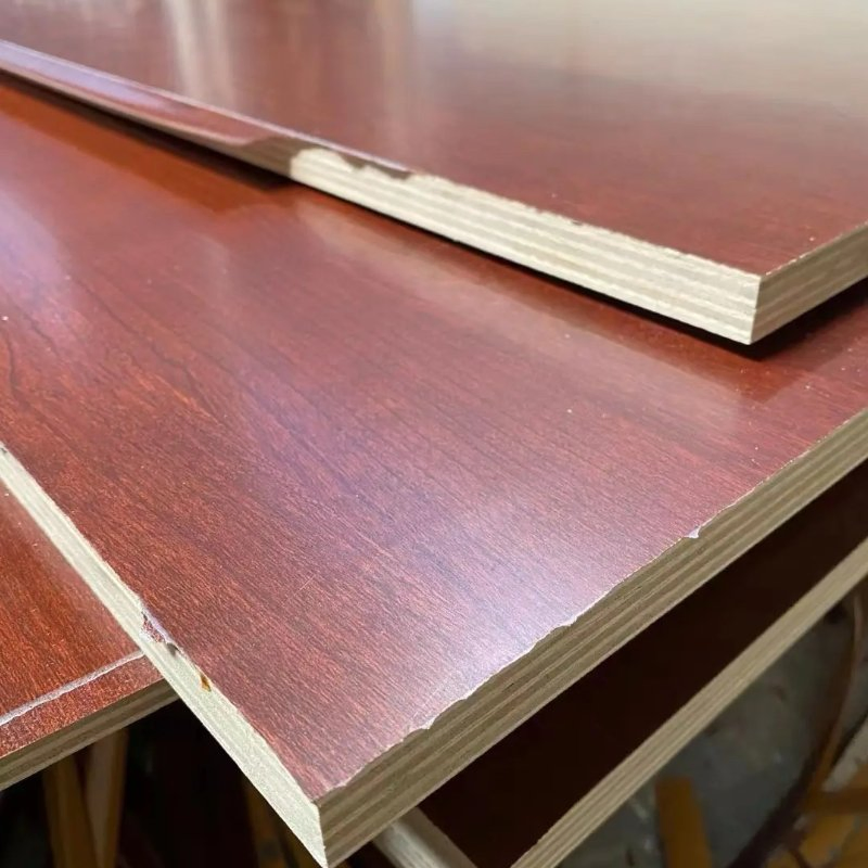 Laminated Melamine Veneer Poplar Wood Plywood