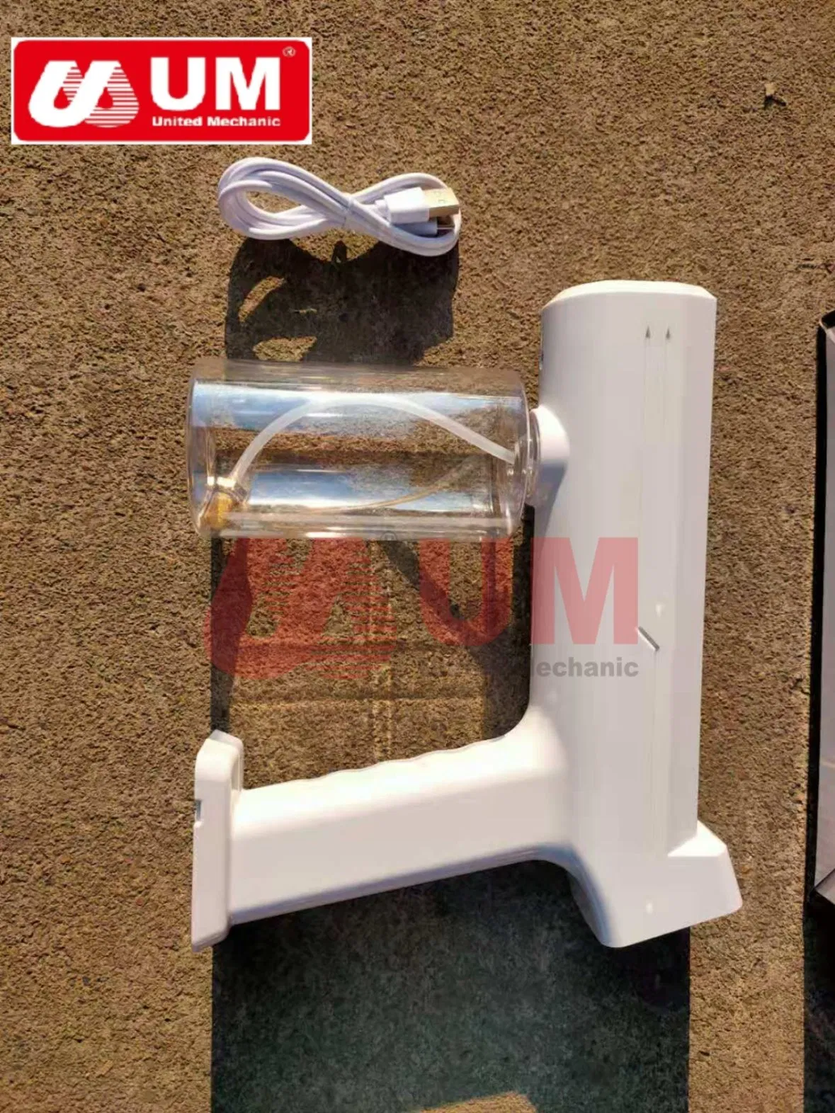 Um Portable Blue Foggy Spray Disinfection Gun Wireless Sterilize for Car Household Sprayer Machine