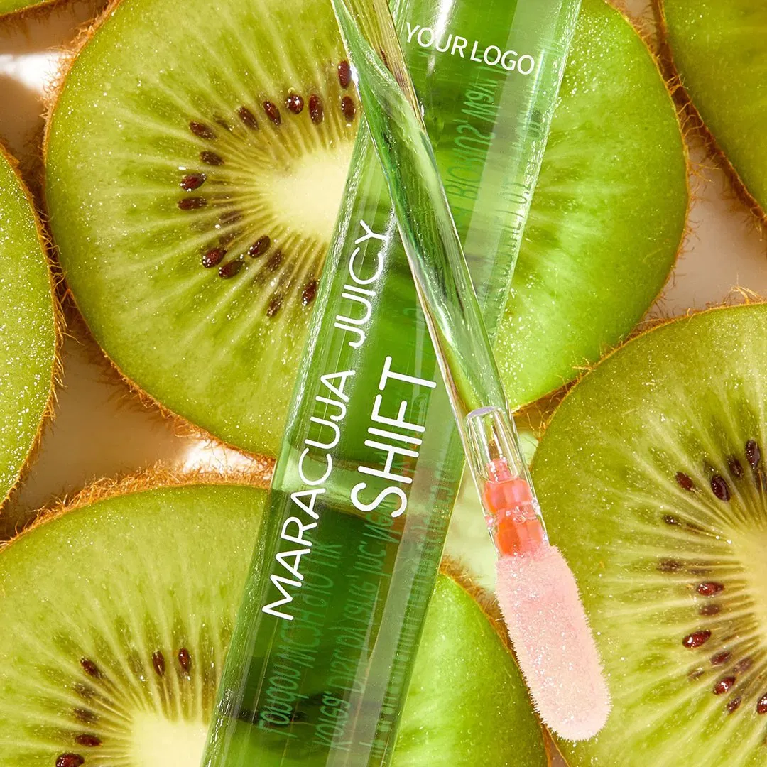 Wholesale Vitamin C Brightening Lips Anti-Aging Properties Custom Vegan Juicy Lip Oil Lip Gloss