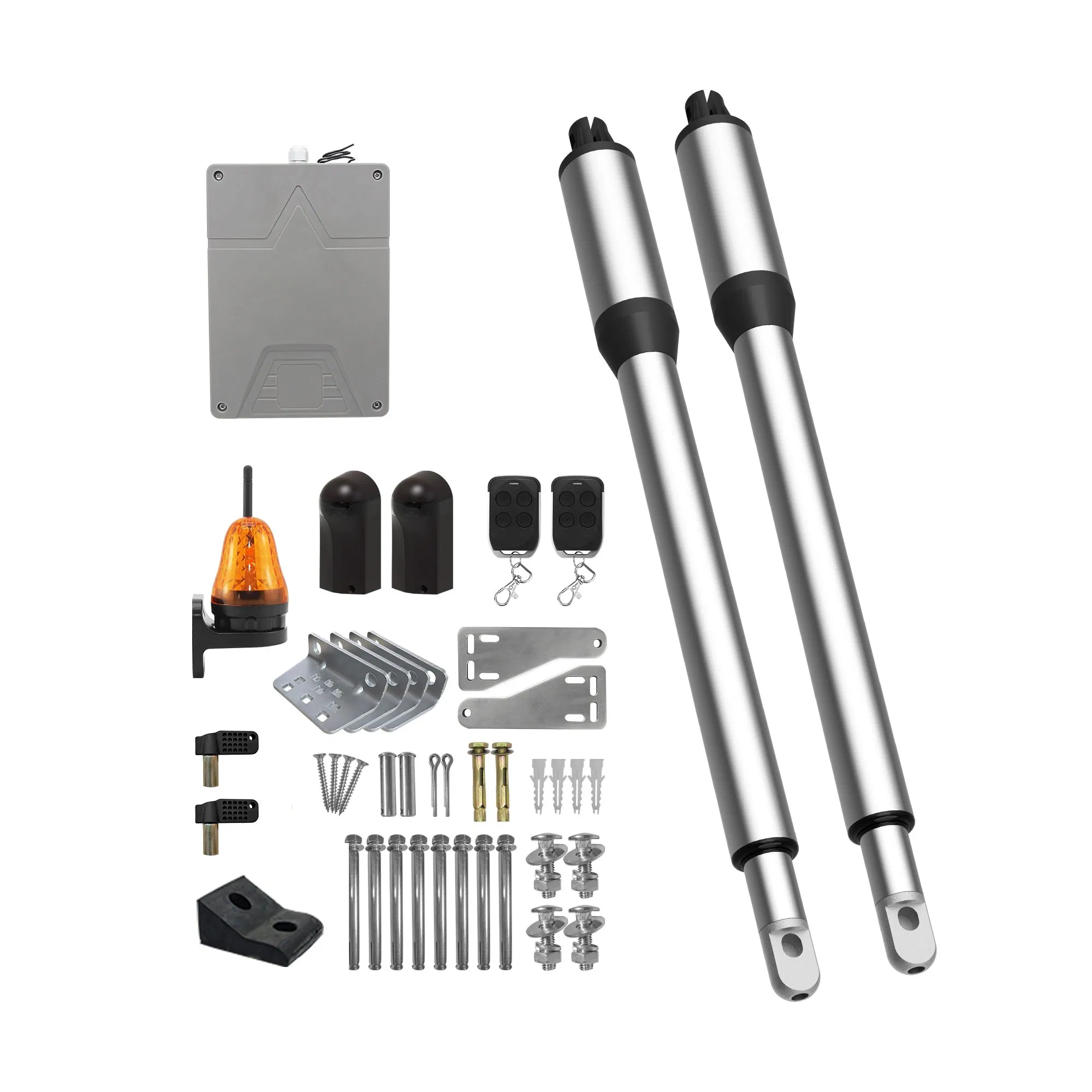 Jujiang C01-L Solar Power Battery Swing Garage Door CE Motor Gate Opener