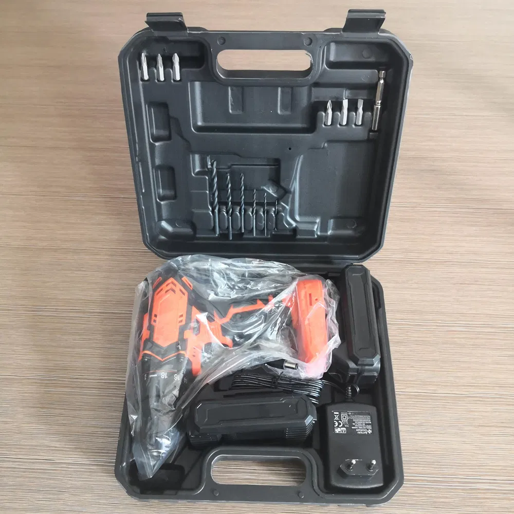 Tolhit Power Tool 13mm Industrial Electric Impact Cordless Drill Set