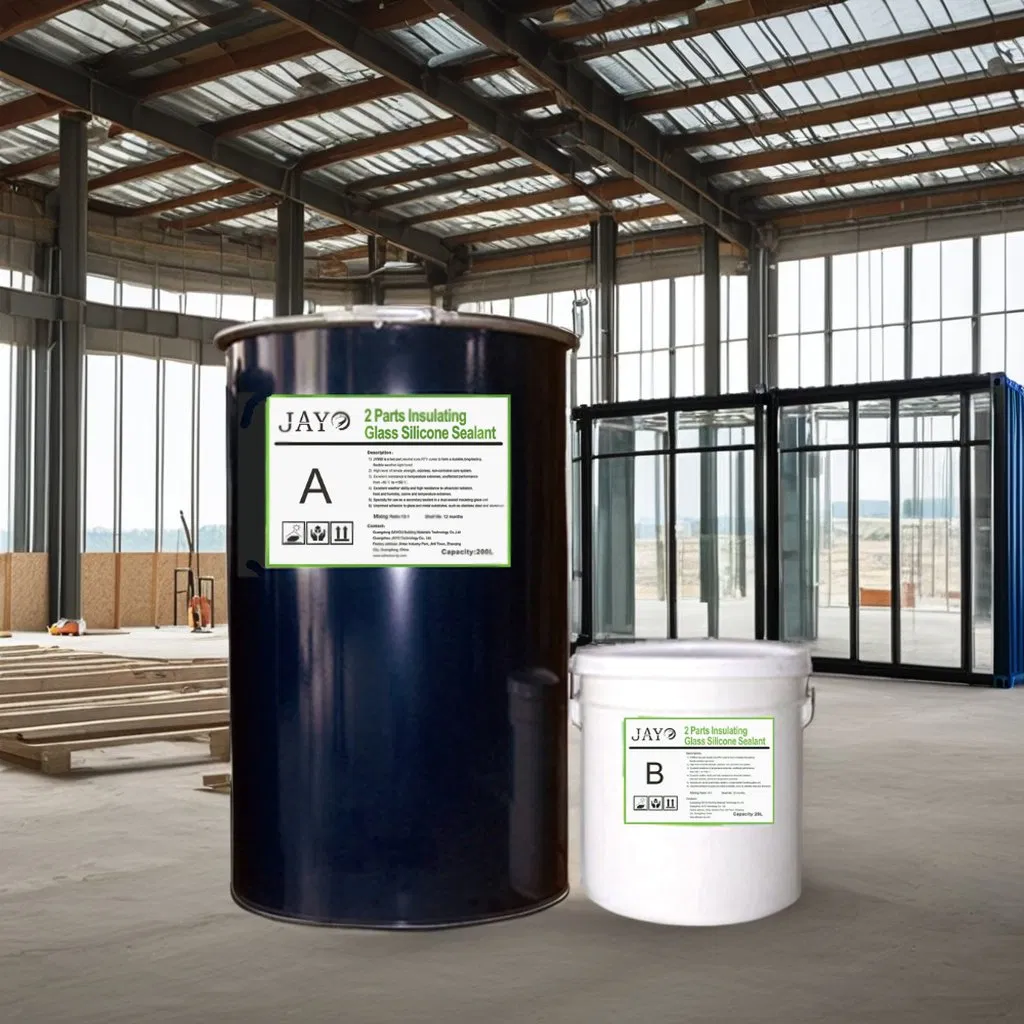 Two Component Insulating Glass Sealant Silicone Insulated Glass Igu Sealant