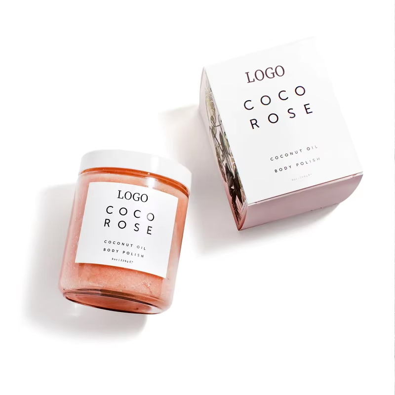 Ditong 250g Organic Whitening Exfoliating Rose Moisturizing Coconut Himalayan Body Scrub