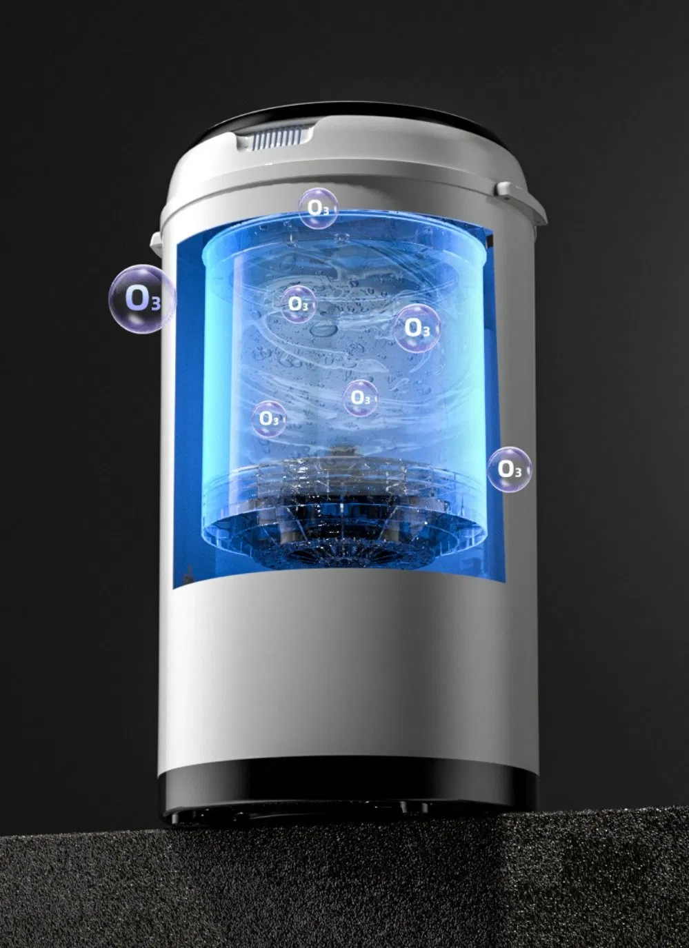 Specialized for Baby High-Temperature Undergarments Mini Fully Automatic Washing Machine