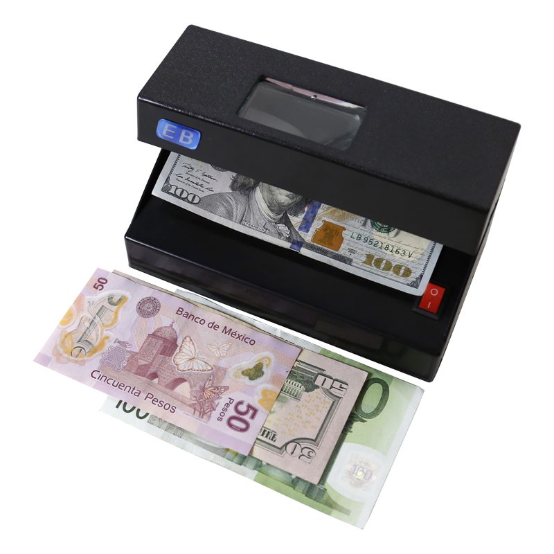 DC-102 Protable banknote detector Multi-currency UV money bill detecting machine