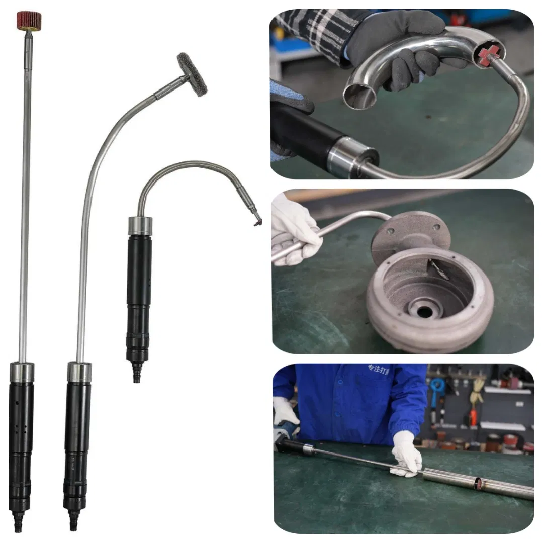 Пневматическая гравер с гибким валом для металлообработки