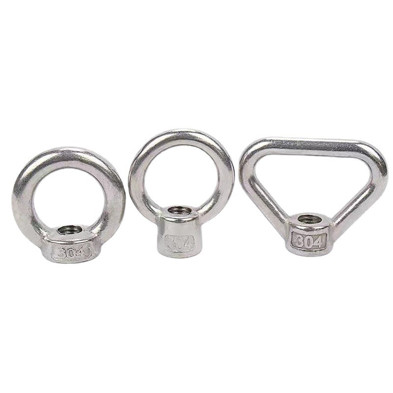 Galvanized Round Lifting Eye Nut Ring Fastening Lifting Eye Coupling Nut