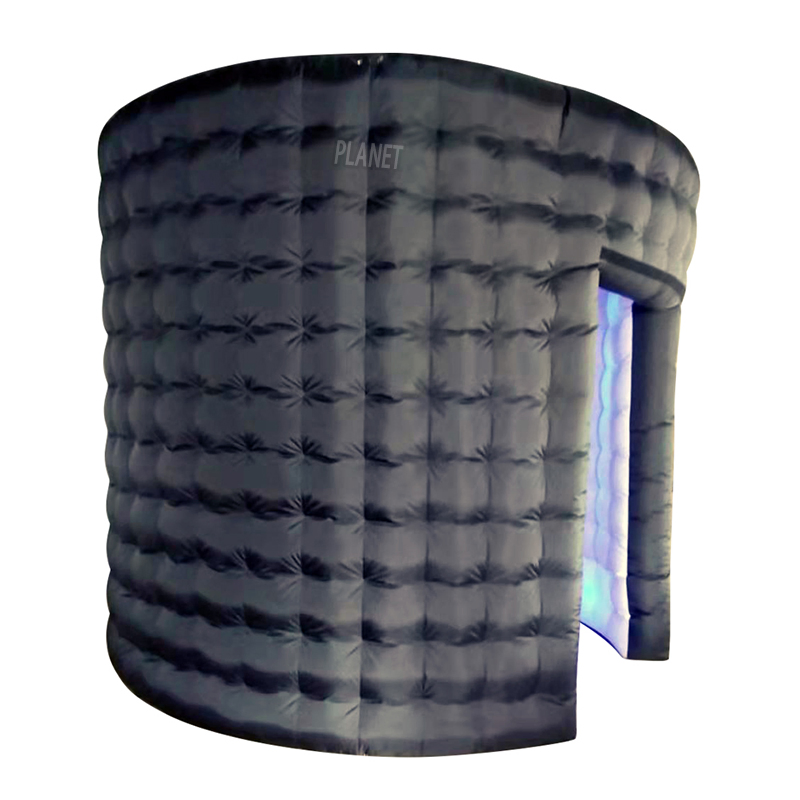 Birthday Party Inflatable 360 Photo Booth Backdrop with LED