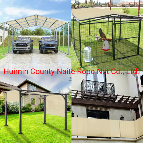 Top Quality Rectangle Triangle Square HDPE Sun Shade Sail Canopy Shade Block Waterproof Sun Shade Net for Outdoor Carport Backyard