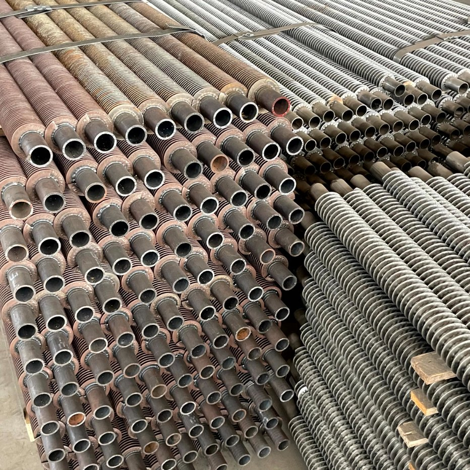 Large-Diameter Finned Cooling Tubes for Power Plant Heat Recovery Systems