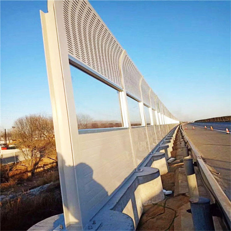 Hot Sales Sound Barrier Factory Sound Insulation Wall Panel Outdoor Sound Insulation Screen Acoustic Barrier