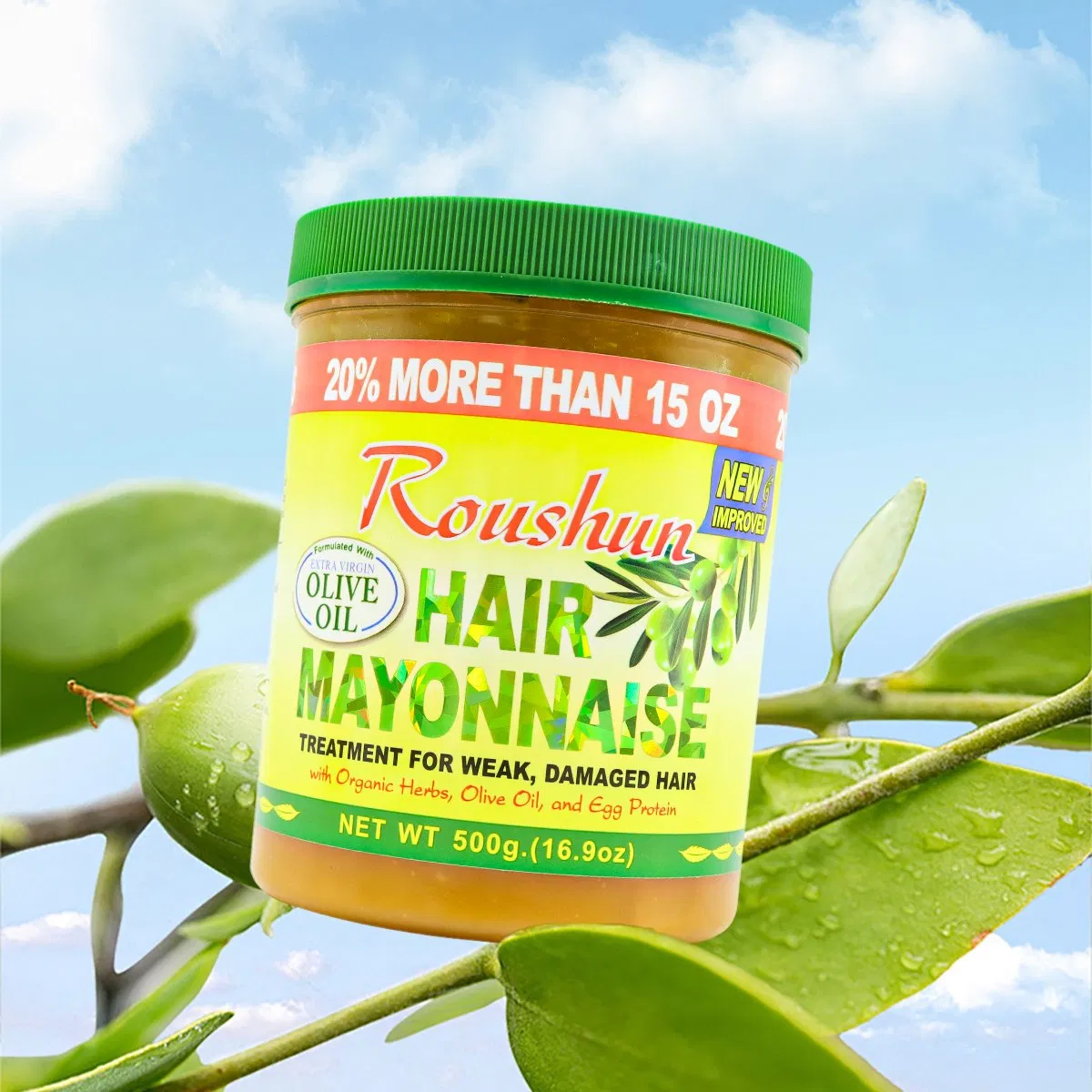 Olive Hair Treatment Hair Mayonnaise Treatment for Weak Damaged Hair