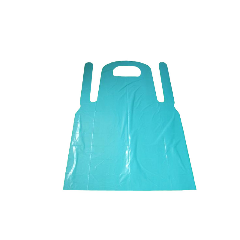 Disposable Poly Aprons Tie Back Closure Plastic Apron 28 X 46 Inches
