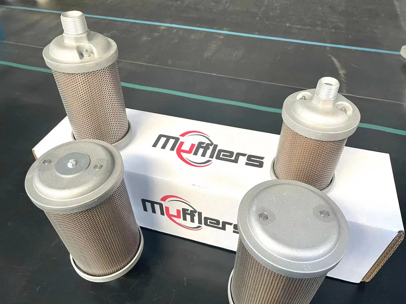 Глушитель пневматический для компрессора и дрели