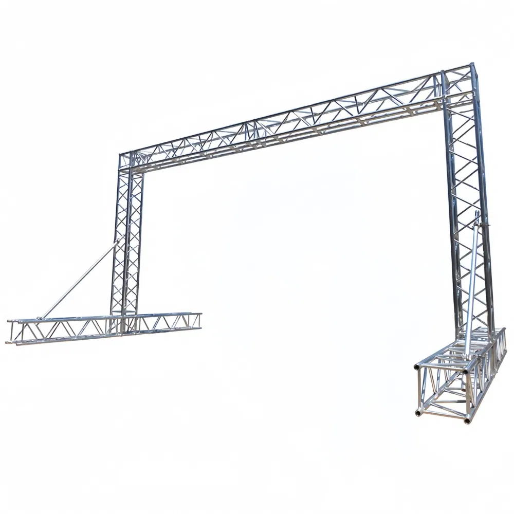 Box Truss LED Wall Frame Box Trussing Arch Frame for Hanging Entertainment LED Screens, Display Panels