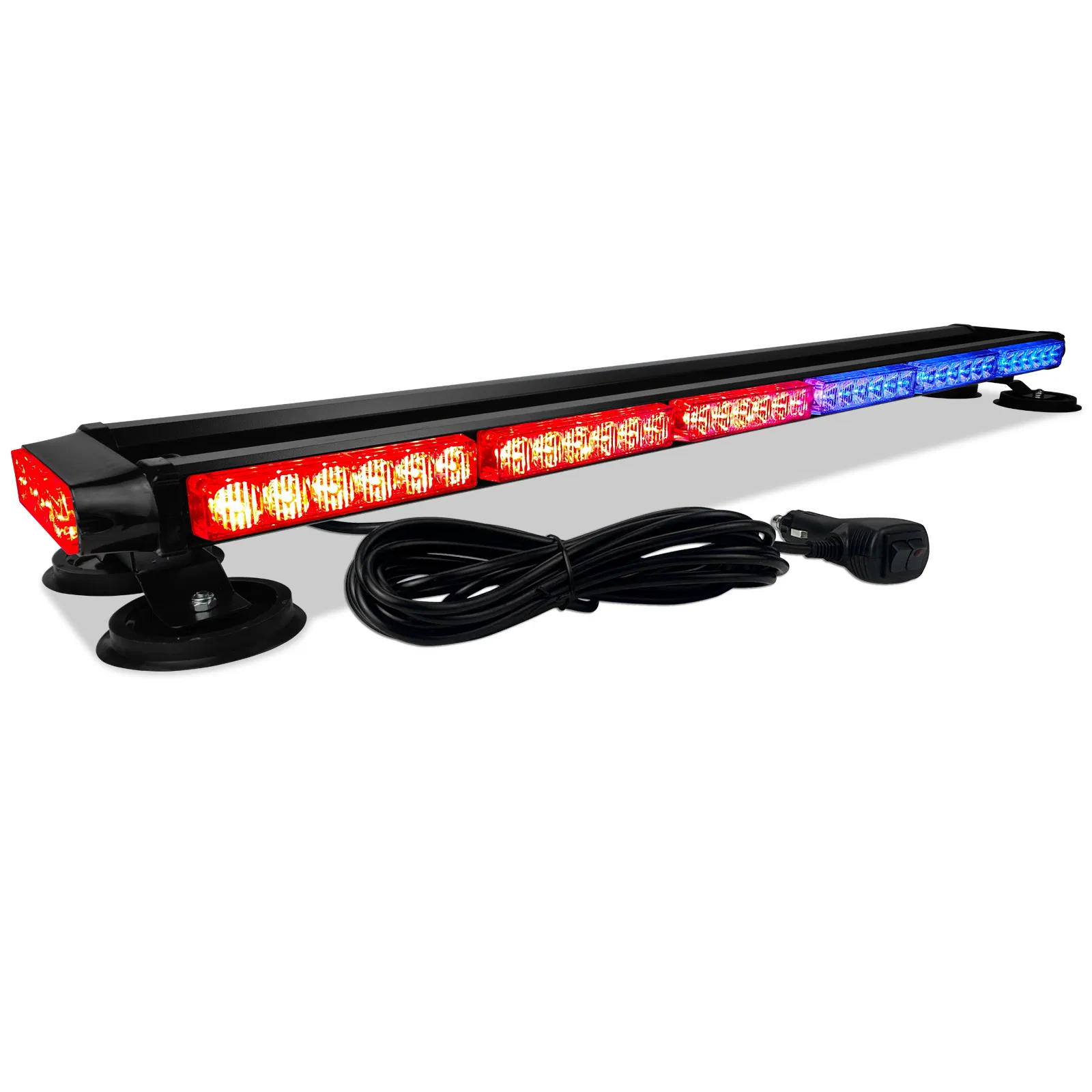 4x4 LED Double-Sided Amber Strobe Safety Light for Car Roof and Trailer