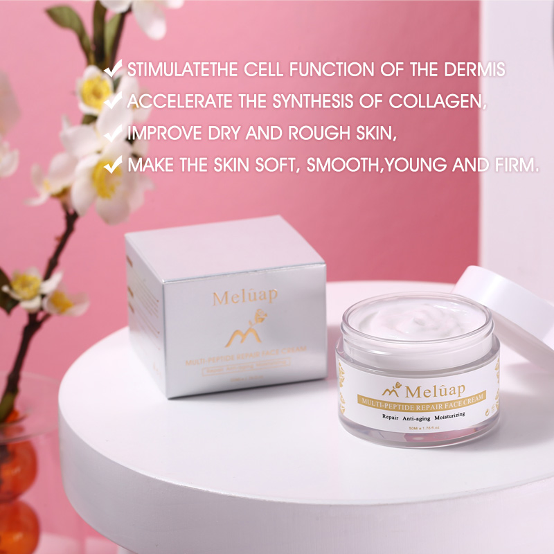 Wholesale Collagen Facial Repair Retinol Moisturizer Hyaluronic Acid Multi-Petides Whitening Anti Aging Wrinkle Face Cream