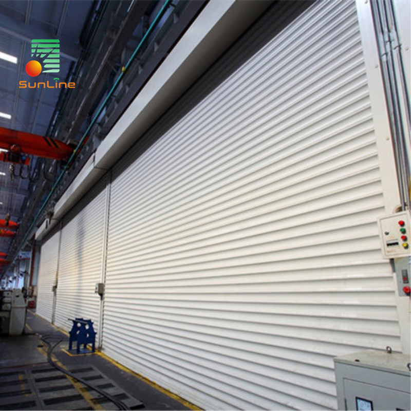Aluminum Rolling Door with Control Box for Factory Warehouse