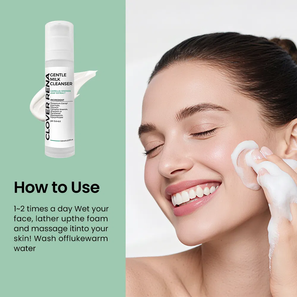 Rich Foam for Pore Cleansing Amino Acid Surfactant Foaming Cleanser