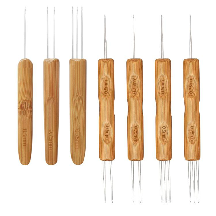 Игла для плетения дредов и наращивания волос