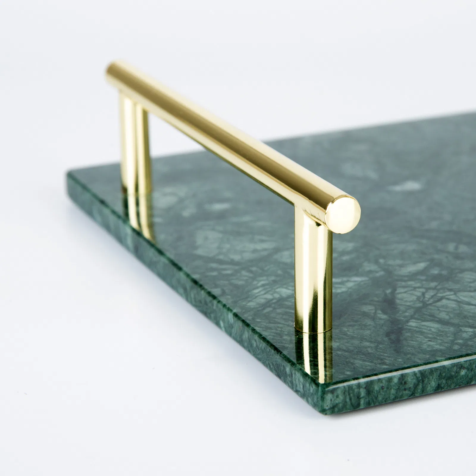 Luxurious Green Marble Stone Bathroom Accessories Set
