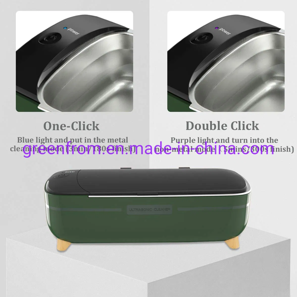 New Hot Selling Mini Portable Ultrasonic Cleaner for Make up Tools and Brush