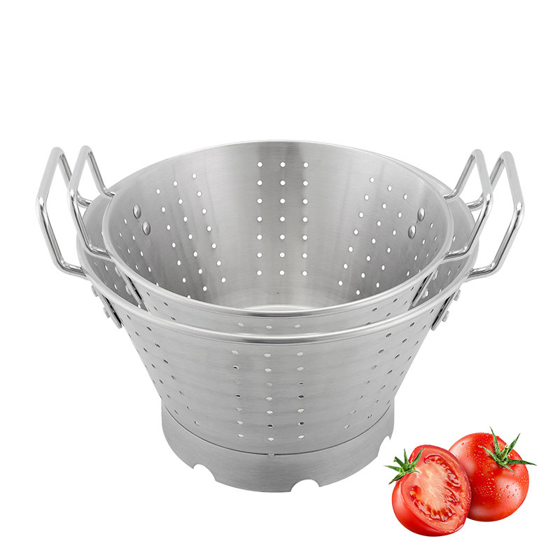 Daosheng Kitchen New Design Kitchenware Highly Durable Stainless Steel Vegetable Fruit Strainer