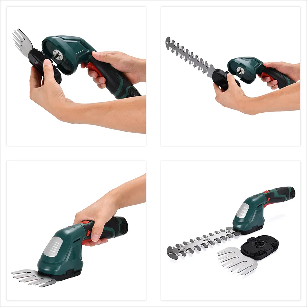 Advanced 12V Cordless Electric Grass Shear Lawn Shrub Hedge Trimmer Garden Cutting Tools for Everyday Use