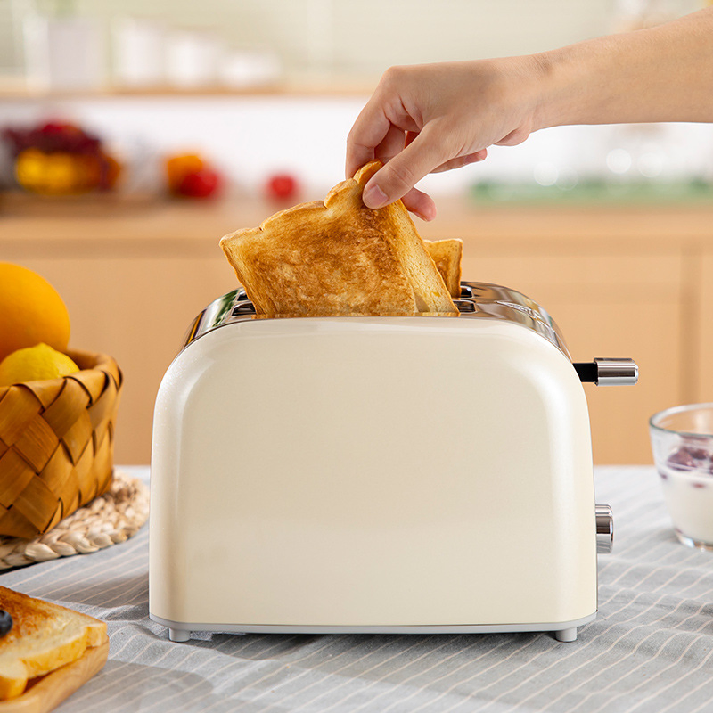 Toaster 2 Slice with 7 Browning Levels and 3 Functions: Reheat, Defrost & Cancel