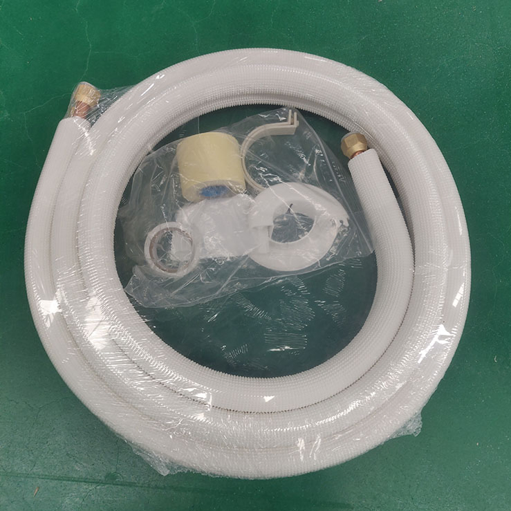 Hot Sale Insulated Air Conditioner Copper Pipe Pair Coil with Accessories
