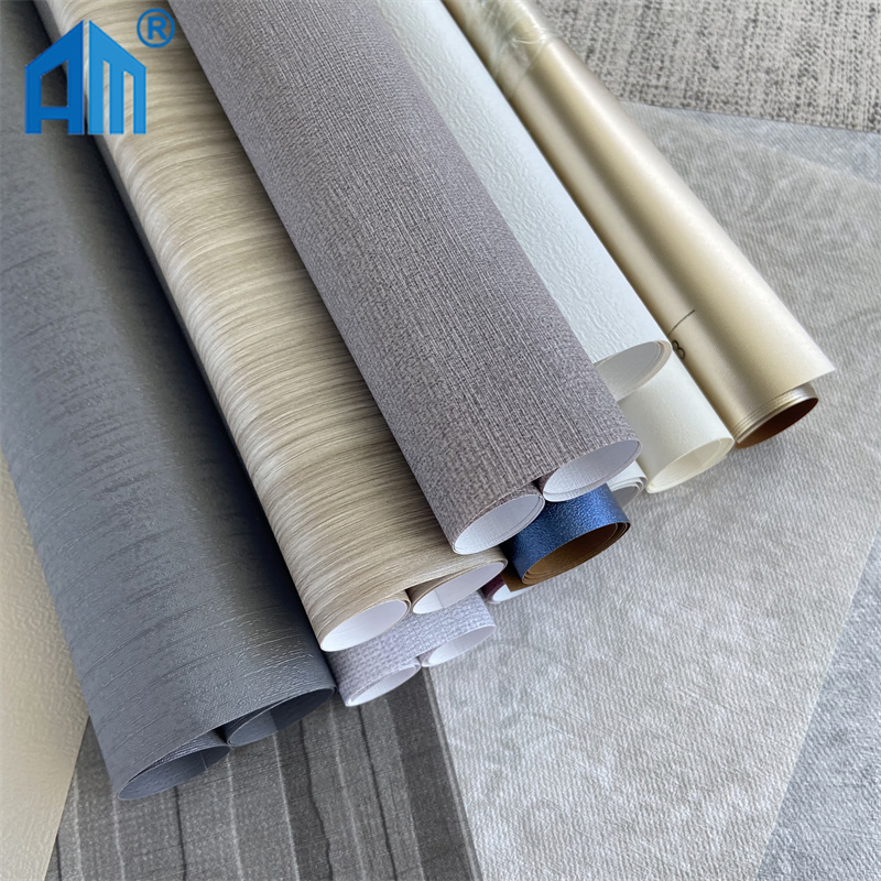 0.35mm PVC Wood Grain Laminate Wrapping Film for Door Vacuum Press