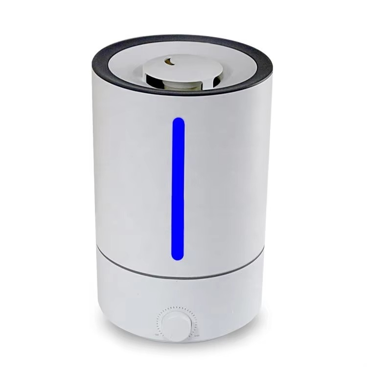 Portable 5L Aroma Diffuser Humidifier Mechanical Control Tabletop Cool Mist Ultrasonic Air Humidifier for Calm and Relaxation