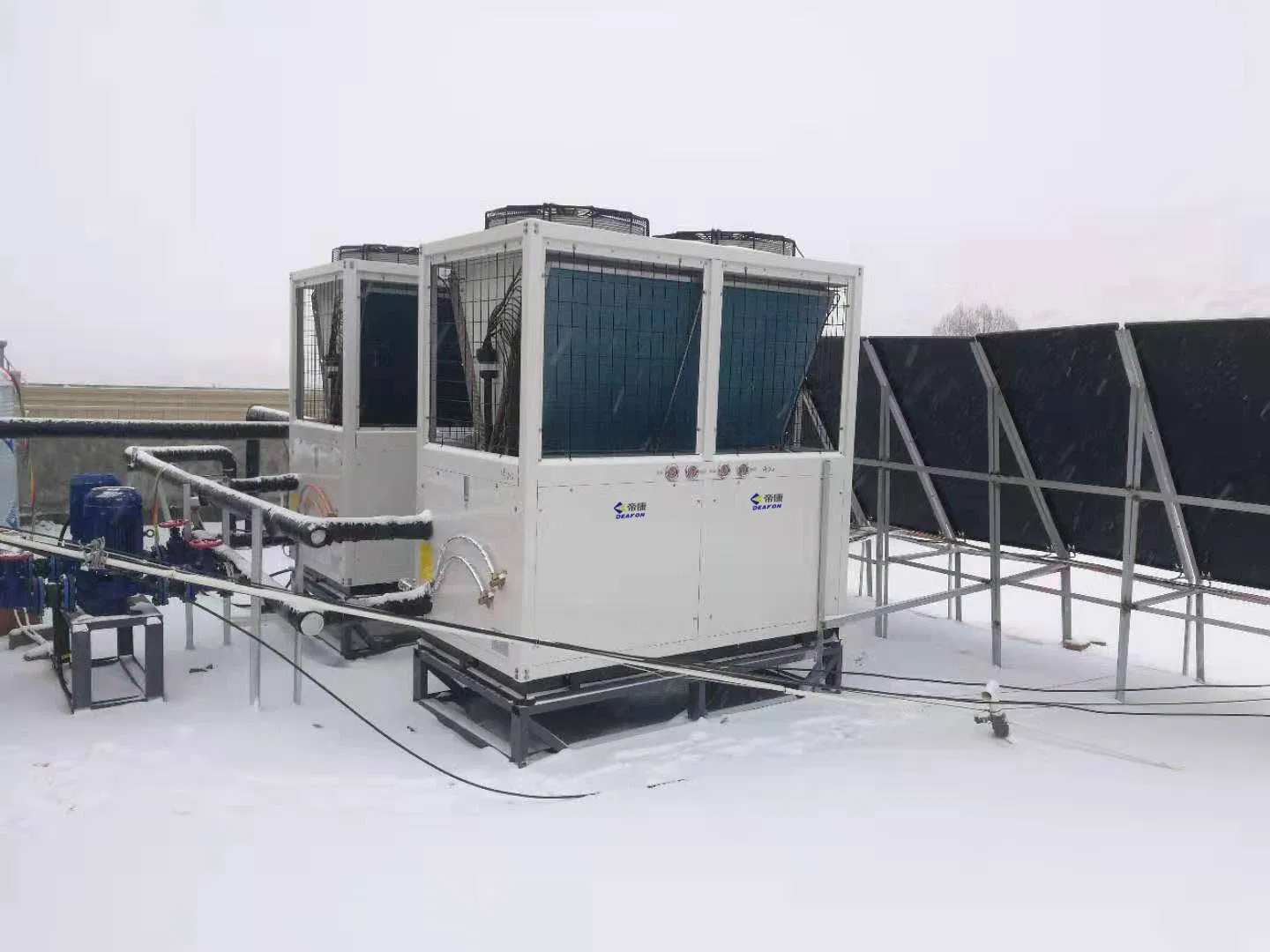 52kw Commercial Heat Pump for Heating Cooling and Hot Water