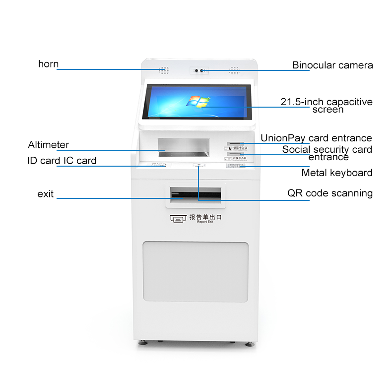 15 Years of Supplier Experience in OEM/ODM Kiosk Touch Screen with Printer Instant Photo Printer Self Service Printing Kiosk A4 Self Service Printing Kiosk