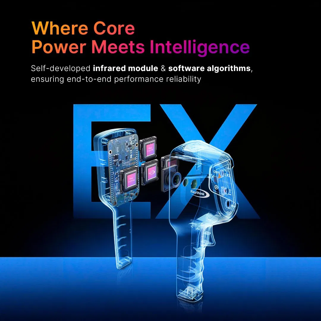 Professional Raythink Ex10 Handheld Thermal Camera: 2.8-Inch Display & WiFi for Electrical Maintenance