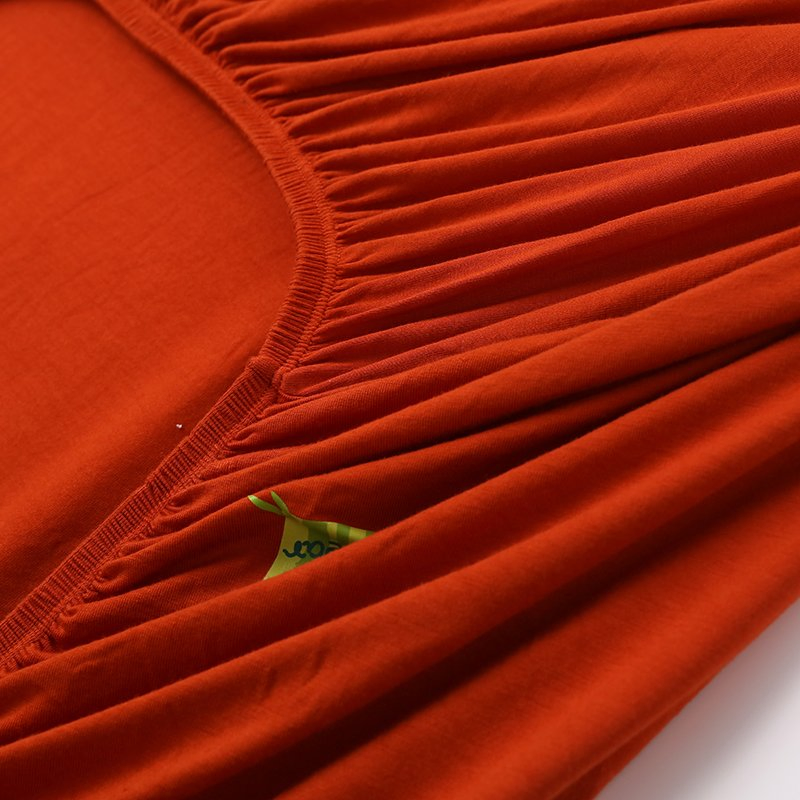 High Quality Woven Bamboo Crib Fitted Sheet Silk Bedding Bed Sheet Bedspread