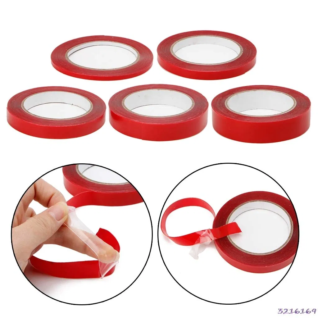 High Temperature Pet Double Side Red Tape