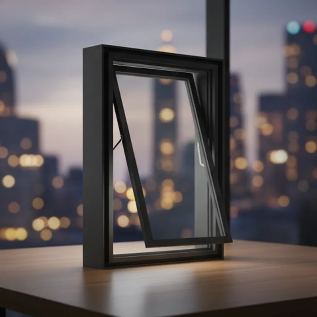 Double Glazed PVC Window and Doors Casement Window UPVC for House