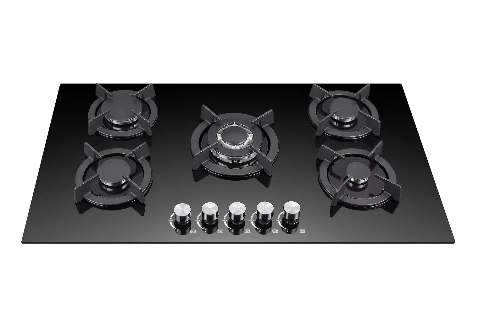 Cheap Price Hot Sales Tempered Glass Built in Gas Stove