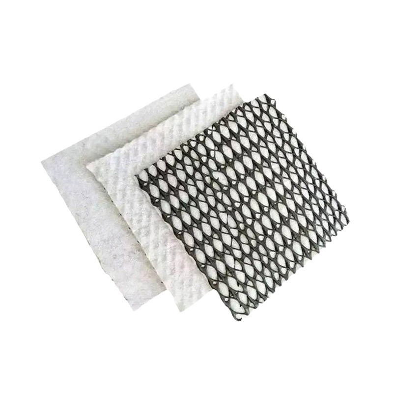 Filament Three-Dimensional Composite Drainage Network for Retaining Wall Diversion