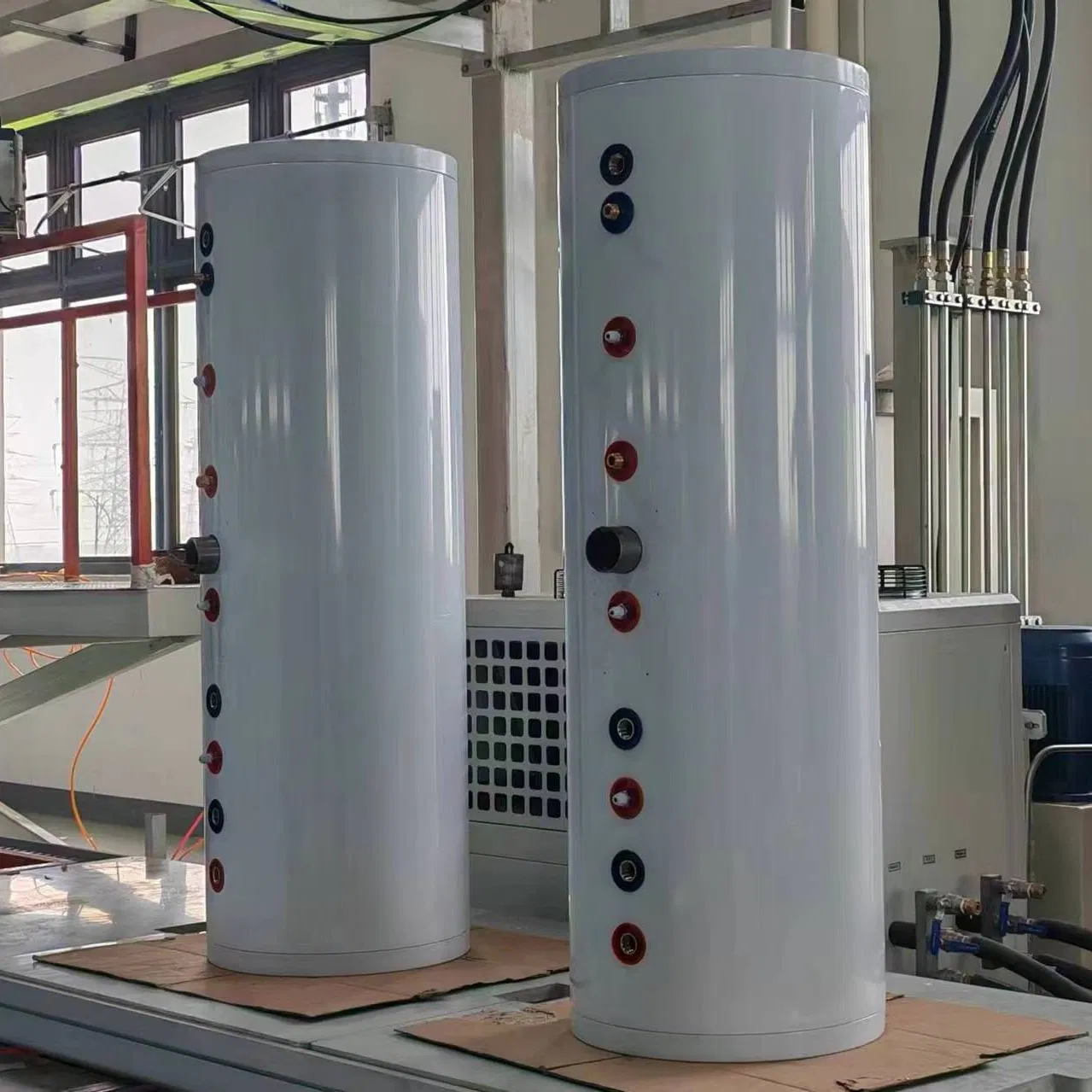 Vertical Domestic Hot Water Tank for Solar/Heat Pump/Gas Boiler