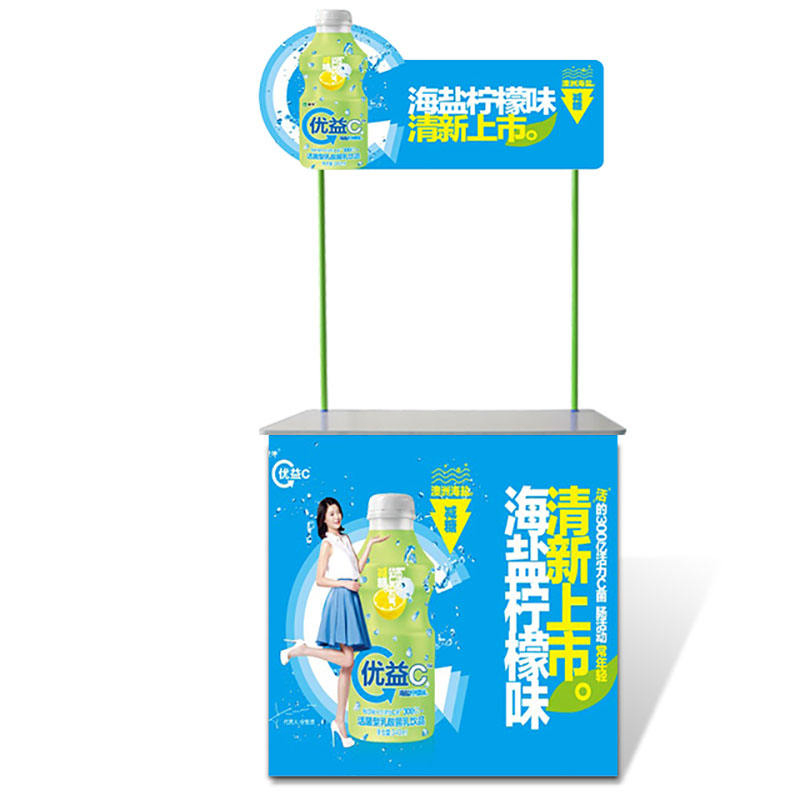 Promotion Tables ABS Material Display for Street Campaigns Product Shows Non Toxic Surface Eco Safe Easy Transport