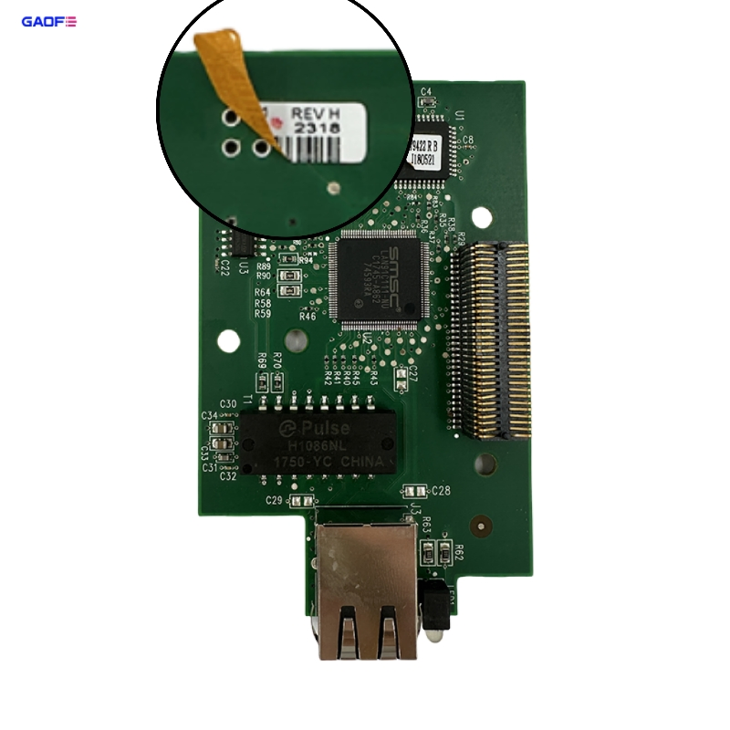 Polyimide Label Heat Resistant PCB Qr Code Label