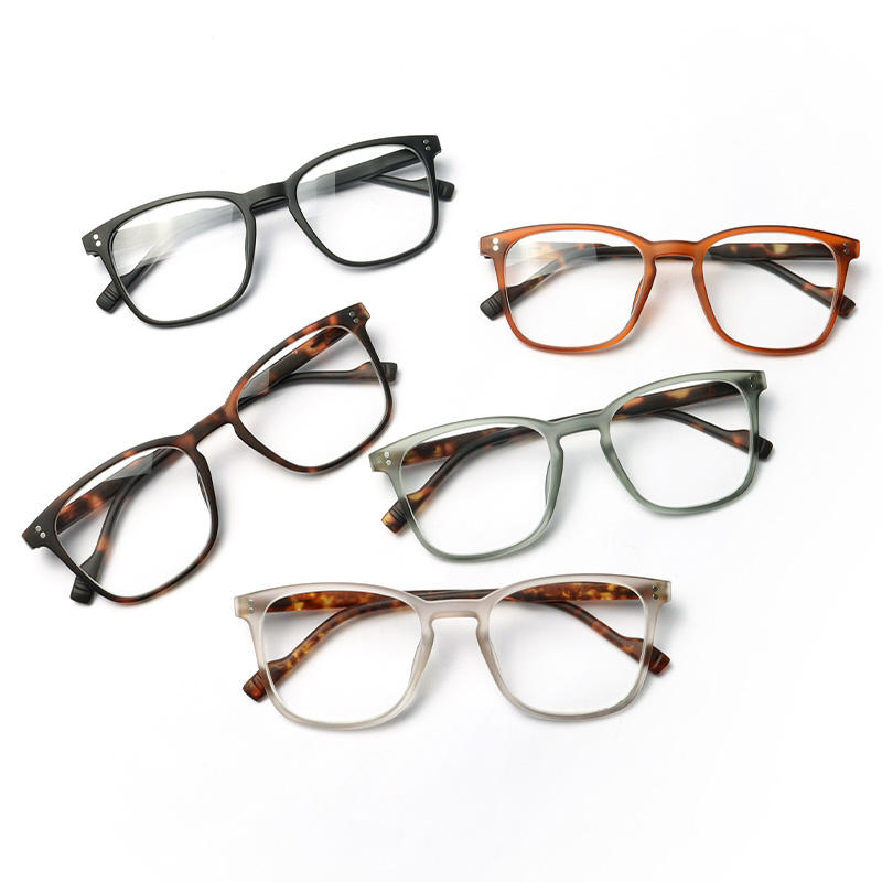 Fashion PC Glasses for Reading Magnification Plastic Unisex Colorful Optical Frame Unisex Women Men Reading Glasses