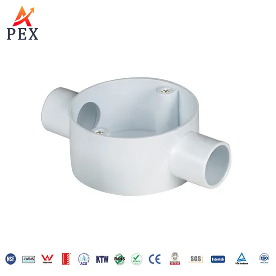 UL 94 V-0 20mm Double Entry Conduit Bush RoHS Corrosion Resistant Easy Install for Cable Protection